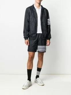 Thom Browne 4-Bar ripstop shorts