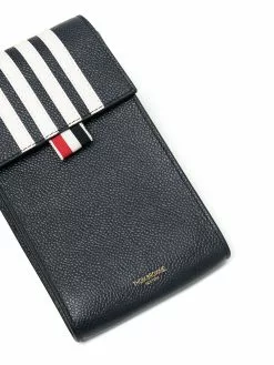 Thom Browne 4-bar flap phone holder