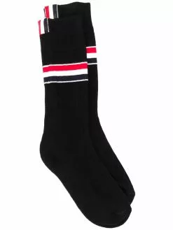 Thom Browne RWB stripe mid-calf socks
