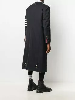 Thom Browne oversized 4-bar coat