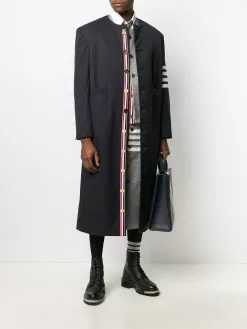 Thom Browne oversized 4-bar coat