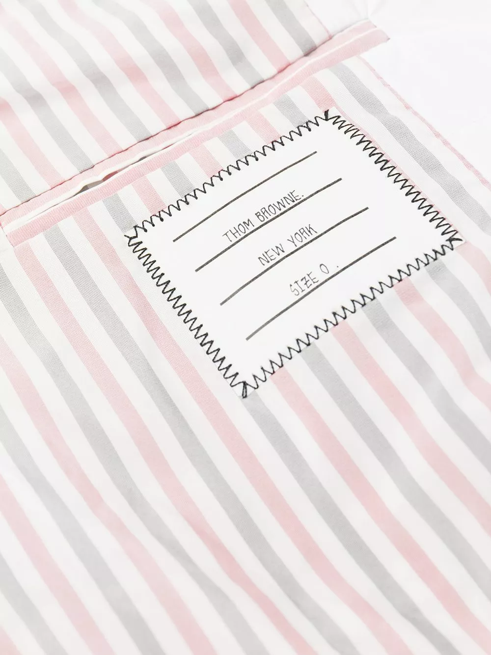 Thom Browne RWB stripe quilted Chesterfield overcoat single breasted coats of men 6 Thom Browne RWB stripe quilted Chesterfield overcoat