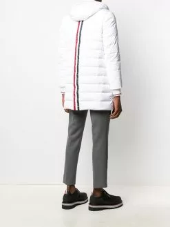 Thom Browne RWB stripe ski coat