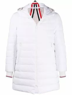 Thom Browne RWB stripe ski coat