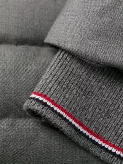 Thom Browne super 120s twill hooded ski coat