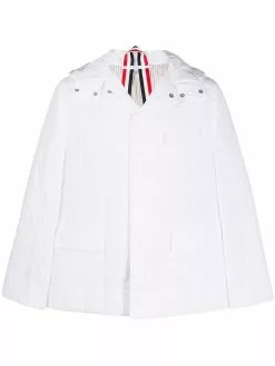 Thom Browne goose down padded cape