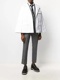 Thom Browne goose down padded cape