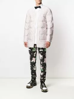 Thom Browne Long shell striped parka parkas of men 15 Thom Browne long shell striped parka