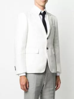 Thom Browne linen blazer jacket
