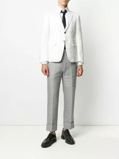 Thom Browne linen blazer jacket
