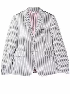 Thom Browne pinstripe jacquard blazer