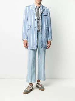 Thom Browne pinstripe jacquard blazer