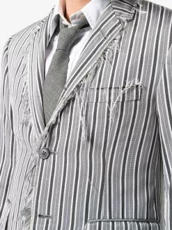 Thom Browne pinstripe jacquard blazer