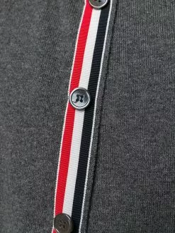 Thom Browne 4-Bar crew neck cardigan