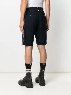Thom Browne RWB stripe tailored shorts