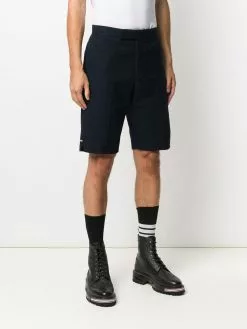 Thom Browne RWB stripe tailored shorts