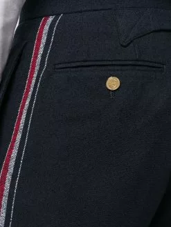 Thom Browne RWB stripe tailored shorts