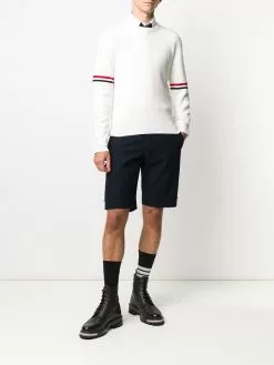Thom Browne Milano stitch stripe armband jumper