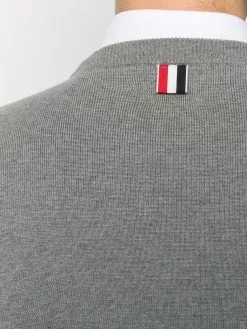 Thom Browne Milano stitch crew neck jumper