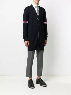 Thom Browne Milano stitch long cardigan cardigans of men 7 Thom Browne Milano stitch long cardigan