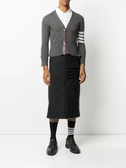 Thom Browne mid-length buttoned skirt