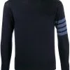 Thom Browne 4-Bar crew neck merino jumper