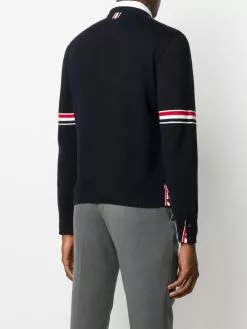 Thom Browne Milano stitch crew neck jumper
