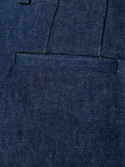 Thom Browne Deconstructed washed denim tailored trousers regular & straight-leg jeans of men 11 Thom Browne deconstructed washed denim tailored trousers