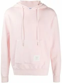 Thom Browne loopback garment-dyed hoodie