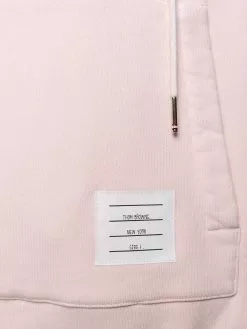 Thom Browne loopback garment-dyed hoodie