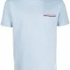 Thom Browne striped chest pocket cotton T-shirt