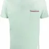 Thom Browne striped chest pocket cotton T-shirt