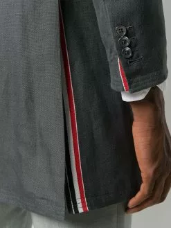 Thom Browne 4-Bar engineered coat