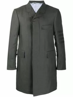 Thom Browne 4-Bar engineered coat
