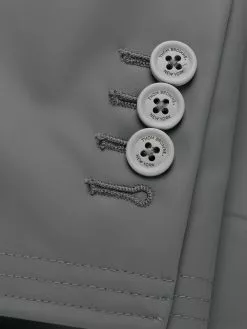 Thom Browne rubberised wool Chesterfiled coat