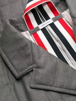 Thom Browne down-filled super 120s Chesterfield coat