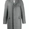 Thom Browne down-filled super 120s Chesterfield coat