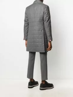 Thom Browne down-filled super 120s Chesterfield coat