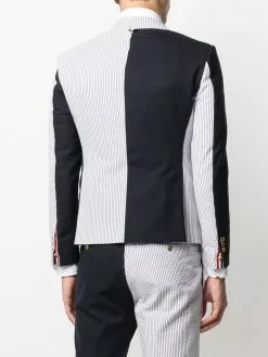 Thom Browne funmix seersucker blazer