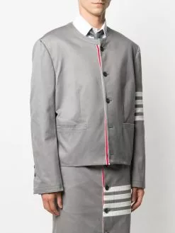 Thom Browne 4-Bar oversized jacket
