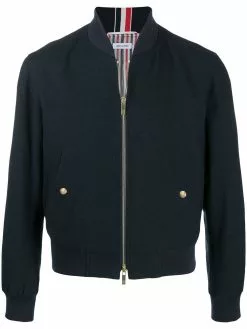 Thom Browne RWB stripe bomber jacket