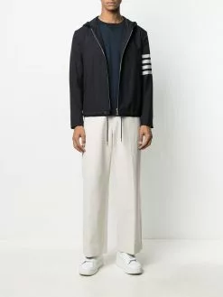 Thom Browne 4-bar flat hem golf jacket