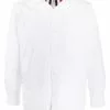 Thom Browne down-filled rear stripe shirt jacket