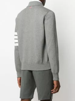 Thom Browne 4-Bar zip-up bomber jacket