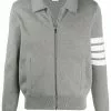 Thom Browne 4-Bar zip-up bomber jacket