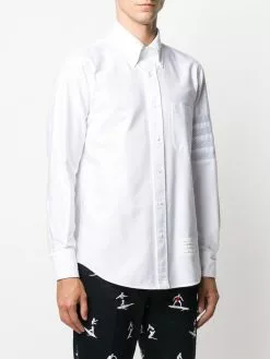 Thom Browne 4 Bar straight fit Oxford shirt shirts of men 7 Thom Browne 4-Bar straight-fit Oxford shirt