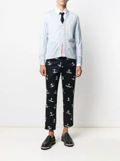 Thom Browne 4-Bar straight-fit Oxford shirt