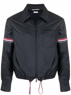 Thom Browne armband zip-up jacket