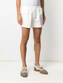 Thom Browne cotton shorts with drawstring waist