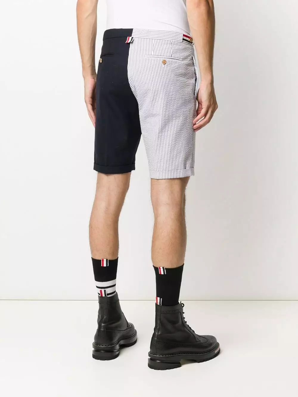 Thom Browne Low rise skinny shorts tailored shorts of men 4 Thom Browne low-rise skinny shorts